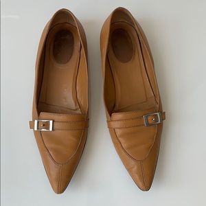 Used leather Sergio Rossi flats